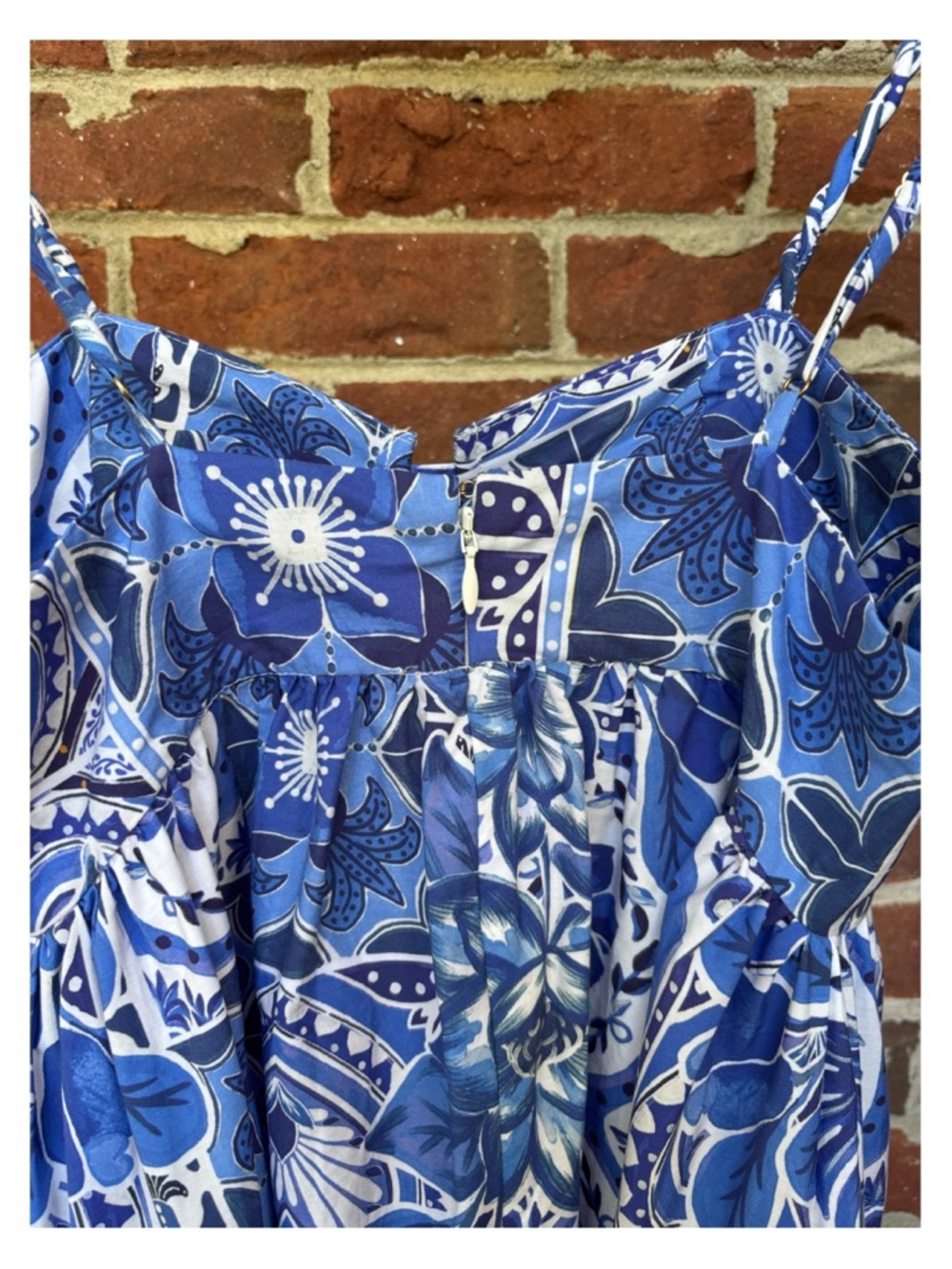 FARM Rio Blue Printed Maxi Dress - Picture 13 of 16